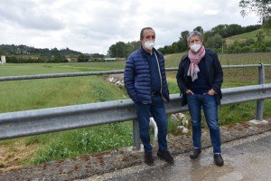 Ventavoli e Giglioli sul rio Ensi (o Enzi)