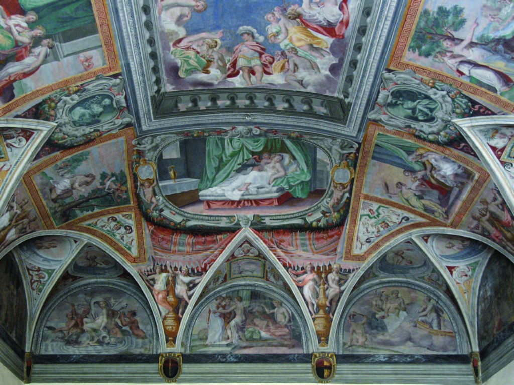 Affreschi del Salone di Palazzo Franchetti