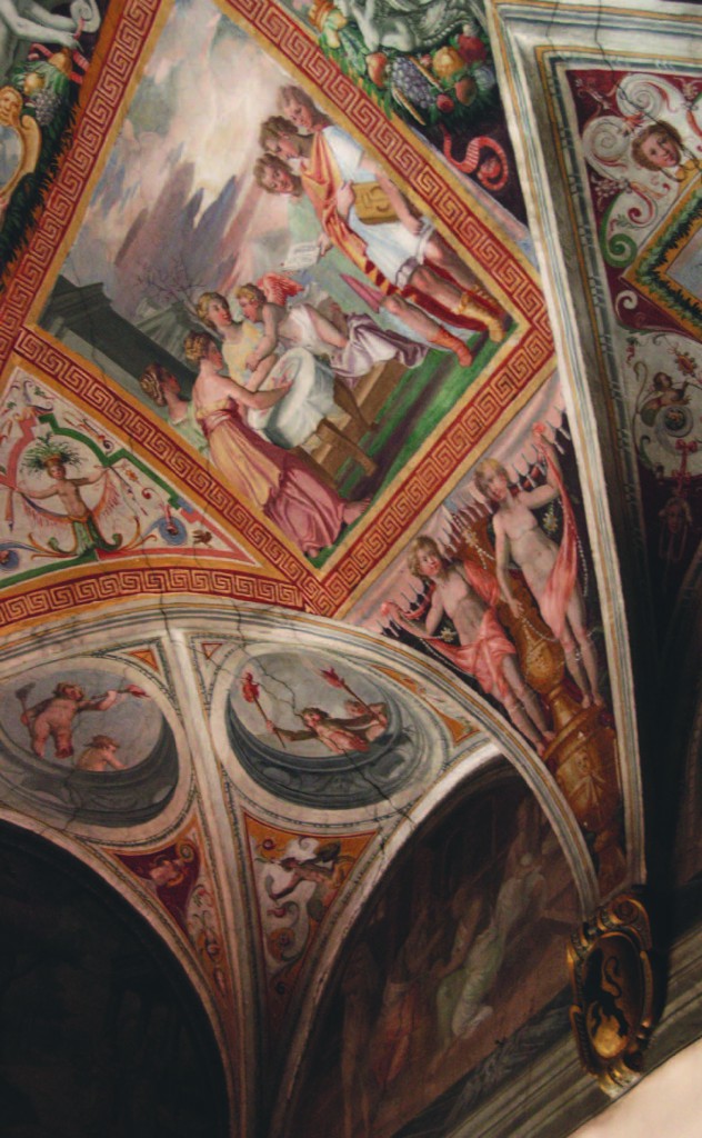 Affreschi del Salone di Palazzo Franchetti