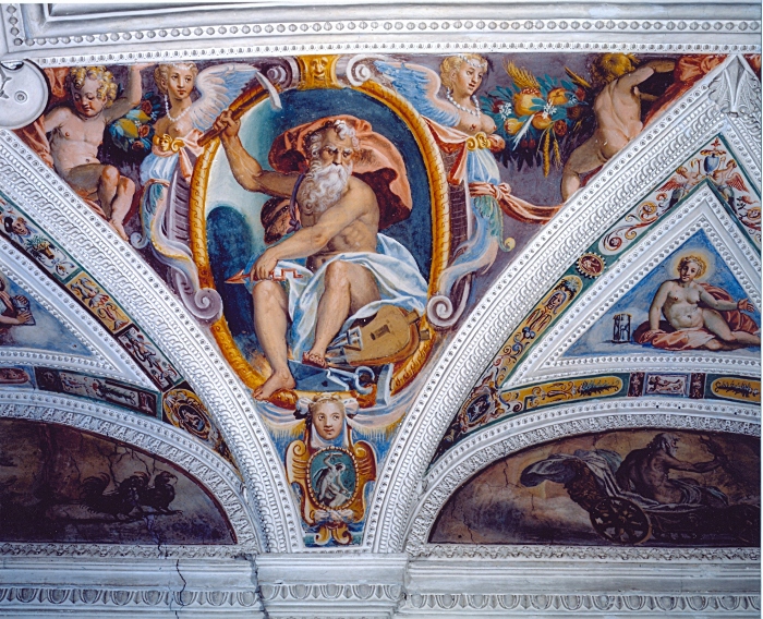 Affreschi del Salone di Palazzo Franchetti